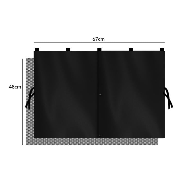 SUITU ST-2420 Tendina parasole universale per auto, oscurante, termoisolante e per finestrini., ST-2420