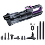 Aspirapolvere portatile per auto SUITU Smart Brushless, Standard Version, with Extension Pole+Large Floor Brush