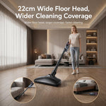Aspirapolvere portatile per auto SUITU Smart Brushless, Standard Version, with Extension Pole+Large Floor Brush