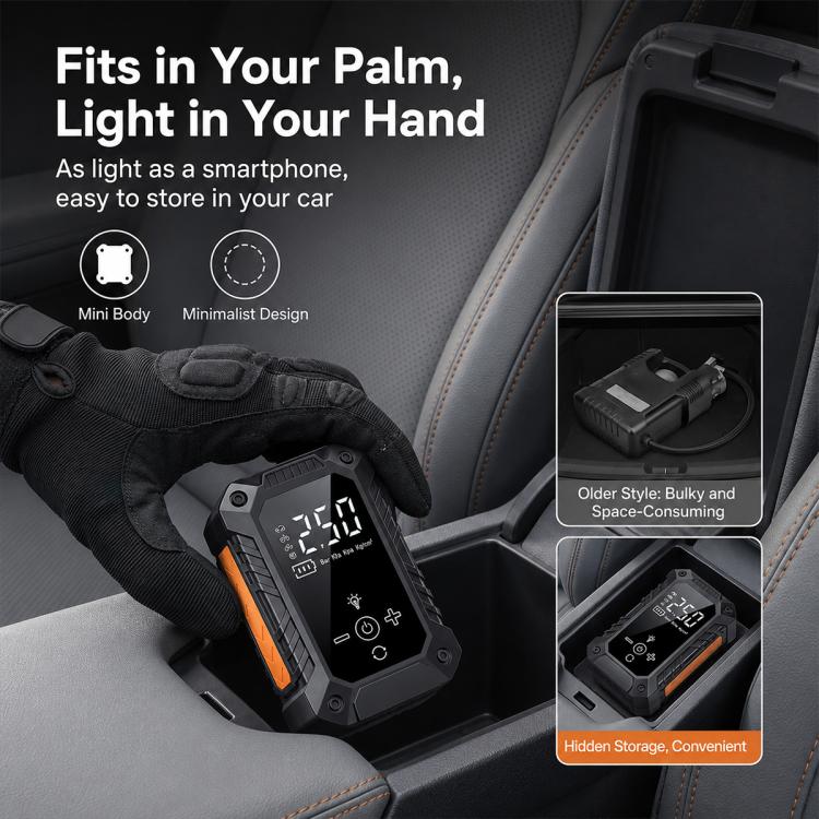 SUITU ZY-003B Pompa elettrica wireless per pneumatici auto, ZY-003B