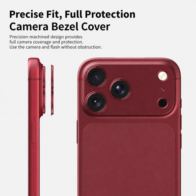 Protezione obiettivo in lega di titanio per iPhone 18 Pro