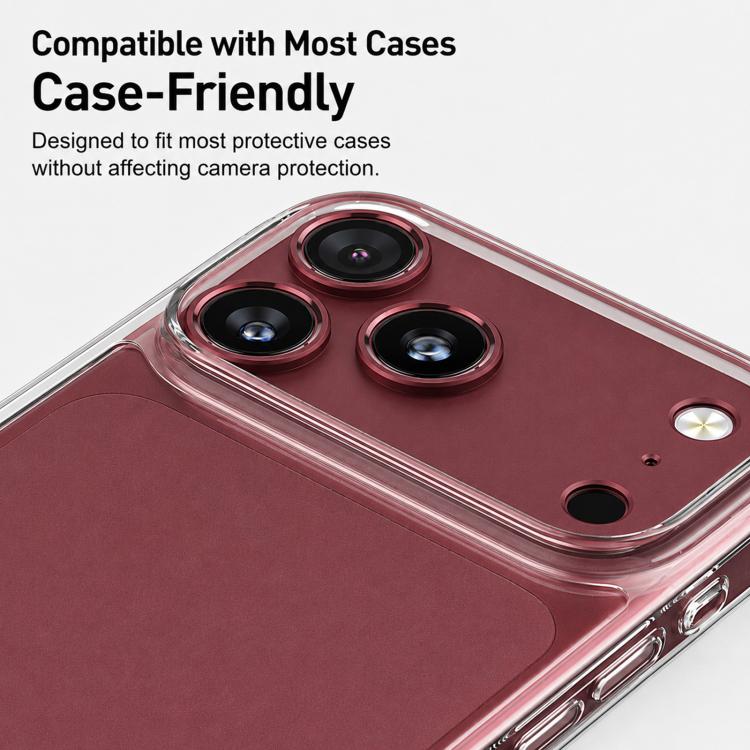 Protezione obiettivo in lega di titanio per iPhone 18 Pro