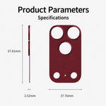 Protezione obiettivo in lega di titanio per iPhone 18 Pro