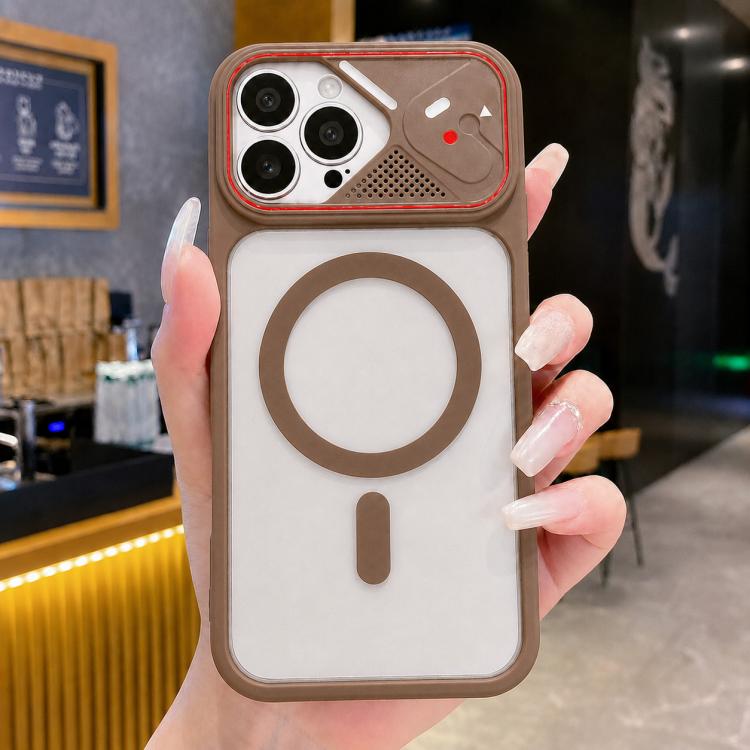 Custodia magnetica Mirror Shield dai colori iridescenti per iPhone 13 Pro