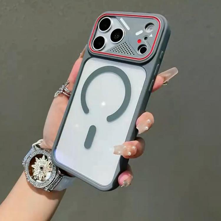 Custodia magnetica Mirror Shield dai colori iridescenti per iPhone 13 Pro