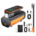 SUITU ST-5554C Pompa per pneumatici elettrica wireless a doppio schermo per auto, ST-5554C