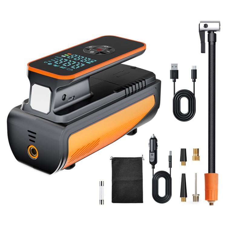 SUITU ST-5554C Pompa per pneumatici elettrica wireless a doppio schermo per auto, ST-5554C