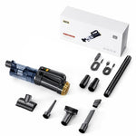 Aspirapolvere combinato portatile SUITU ST-132 Plus Max con funzione soffiante., 2000mAh x 3, 2500mAh x 3, 2500mAh x 3 with Extended Rod