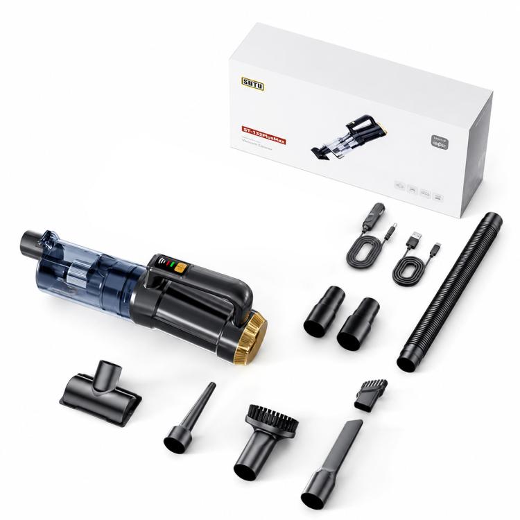 Aspirapolvere combinato portatile SUITU ST-132 Plus Max con funzione soffiante., 2000mAh x 3, 2500mAh x 3, 2500mAh x 3 with Extended Rod
