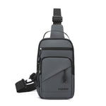 WEIXIER WDE-9 Borsa a tracolla da uomo, multifunzionale, di grande capacità, impermeabile.