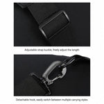 WEIXIER WDE-9 Borsa a tracolla da uomo, multifunzionale, di grande capacità, impermeabile.