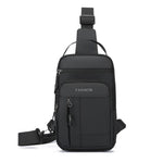 WEIXIER WDE-8 Borsa a tracolla da uomo, multifunzionale, di grande capacità, impermeabile.