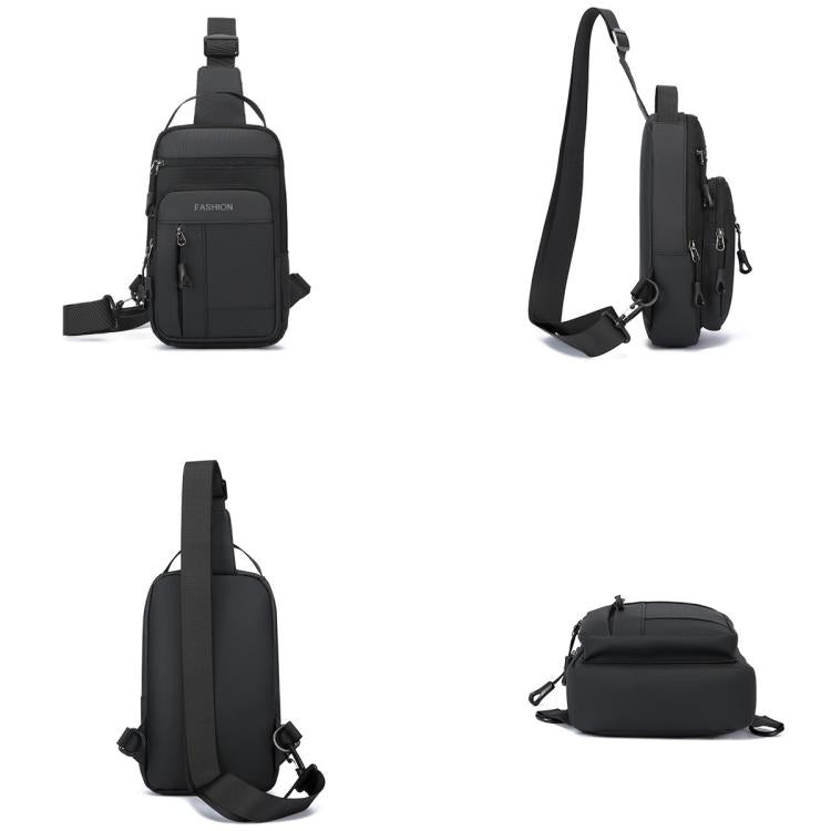 WEIXIER WDE-8 Borsa a tracolla da uomo, multifunzionale, di grande capacità, impermeabile.