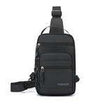 WEIXIER WDE-7 Borsa a tracolla da uomo, multifunzionale, di grande capacità, impermeabile.