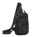 WEIXIER WDE-7 Borsa a tracolla da uomo, multifunzionale, di grande capacità, impermeabile.