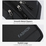 WEIXIER WDE-7 Borsa a tracolla da uomo, multifunzionale, di grande capacità, impermeabile.