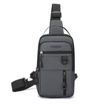WEIXIER WDE-6 Borsa a tracolla da uomo, multifunzionale, di grande capacità, impermeabile.