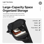 WEIXIER WDE-6 Borsa a tracolla da uomo, multifunzionale, di grande capacità, impermeabile.