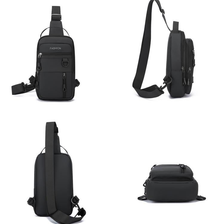 WEIXIER WDE-6 Borsa a tracolla da uomo, multifunzionale, di grande capacità, impermeabile.