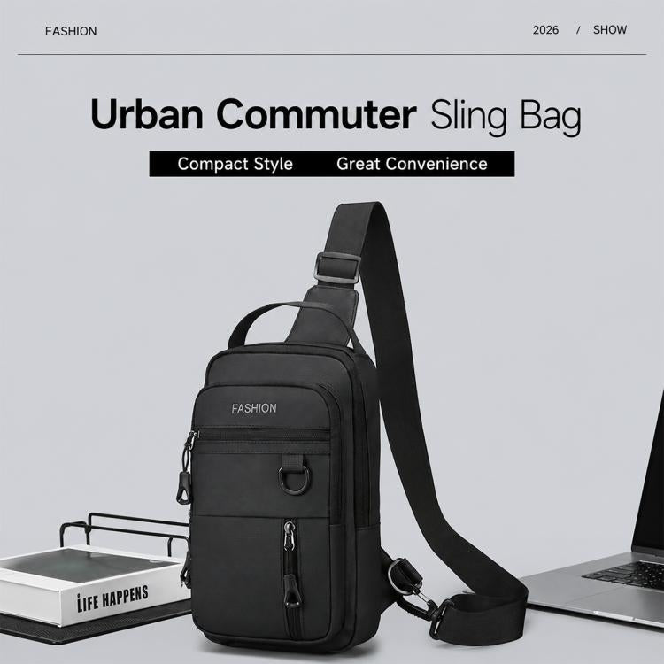 WEIXIER WDE-6 Borsa a tracolla da uomo, multifunzionale, di grande capacità, impermeabile.