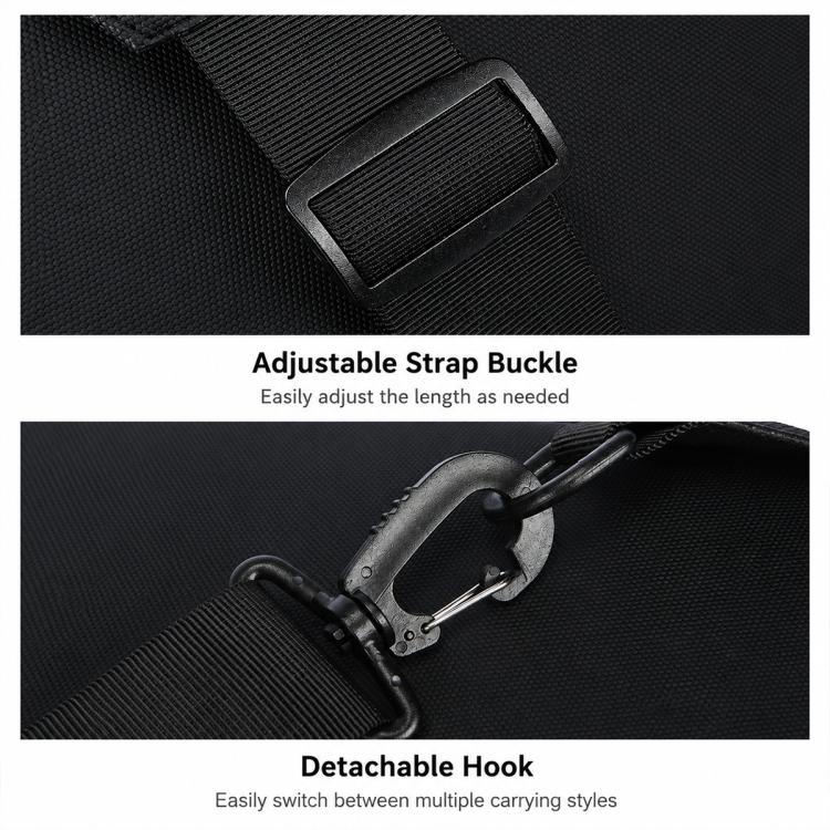 WEIXIER WDE-6 Borsa a tracolla da uomo, multifunzionale, di grande capacità, impermeabile.