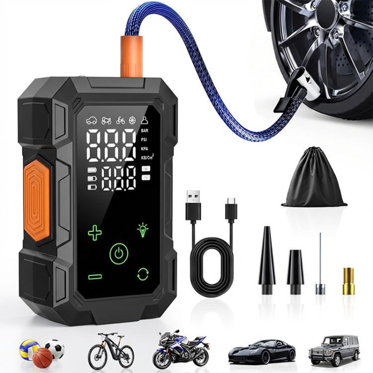 SUITU ZY-005B Pompa per pneumatici elettrica wireless a doppio schermo per auto, ZY-005B