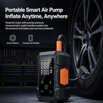 SUITU ZY-005B Pompa per pneumatici elettrica wireless a doppio schermo per auto, ZY-005B