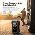SUITU ZY-005B Pompa per pneumatici elettrica wireless a doppio schermo per auto, ZY-005B