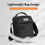 Borsa a tracolla da uomo WEIXIER WDA3001, borsa a spalla in tessuto Oxford impermeabile di grande capacità