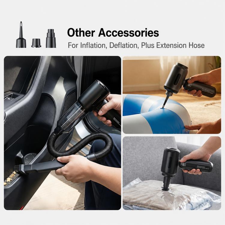 Aspirapolvere portatile combinato SUITU ST-6104B Plus con motore brushless e funzione soffiante/aspirazione., ST-6104B Plus (Black), ST-6104B Plus (Green), ST-6104B Plus (Blue), ST-6104B Plus (Silver Grey)