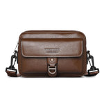 WEIXIER D1226 Borsa a tracolla retrò in pelle PU impermeabile