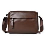 WEIXIER D1227 Borsa a tracolla semplice in pelle PU impermeabile di grande capacità
