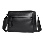 WEIXIER D1227 Borsa a tracolla semplice in pelle PU impermeabile di grande capacità