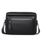 Borsa a tracolla WEIXIER D1228 con texture retrò effetto litchi, impermeabile e di grande capacità.