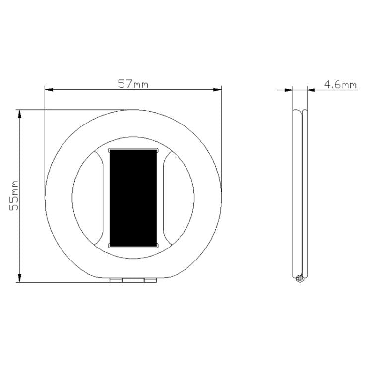 Supporto magnetico pieghevole ad anello per telefono CAS-006