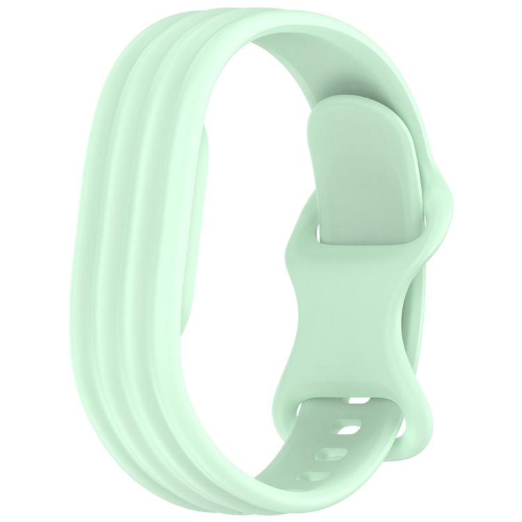 Cinturino per orologio in silicone xDfind con fibbia a farfalla integrata in tinta unita., For Google Fitbit Air