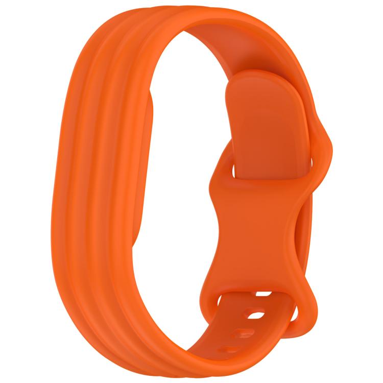 Cinturino per orologio in silicone xDfind con fibbia a farfalla integrata in tinta unita., For Google Fitbit Air