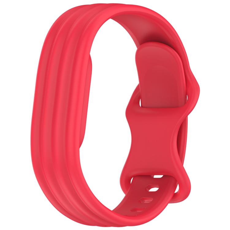 Cinturino per orologio in silicone xDfind con fibbia a farfalla integrata in tinta unita., For Google Fitbit Air