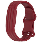 Cinturino per orologio in silicone xDfind con fibbia a farfalla integrata in tinta unita., For Google Fitbit Air