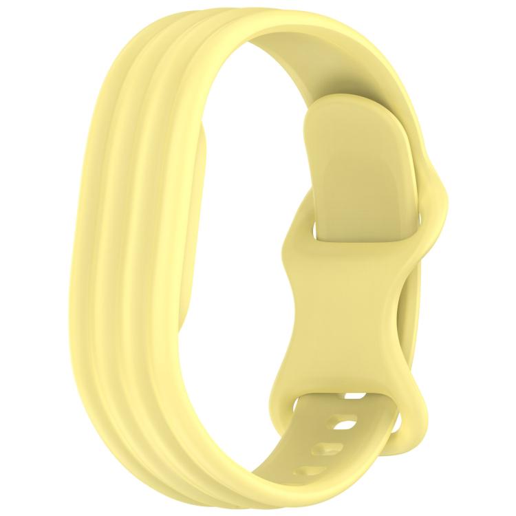 Cinturino per orologio in silicone xDfind con fibbia a farfalla integrata in tinta unita., For Google Fitbit Air