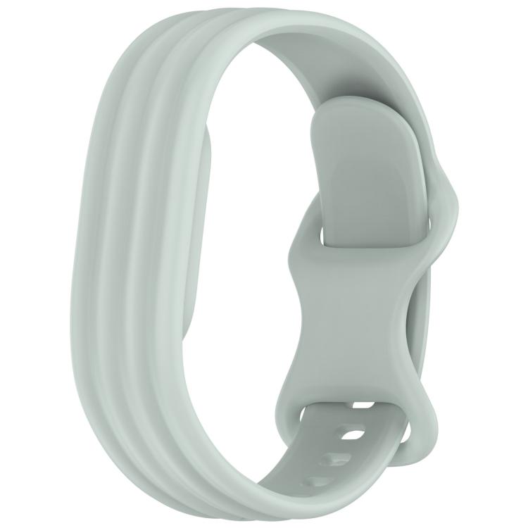 Cinturino per orologio in silicone xDfind con fibbia a farfalla integrata in tinta unita., For Google Fitbit Air