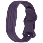 Cinturino per orologio in silicone xDfind con fibbia a farfalla integrata in tinta unita., For Google Fitbit Air