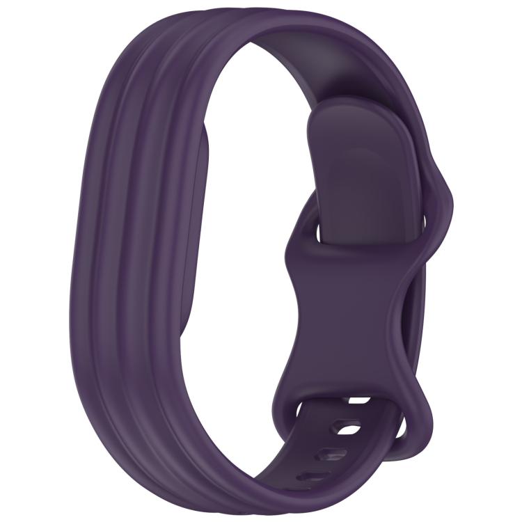 Cinturino per orologio in silicone xDfind con fibbia a farfalla integrata in tinta unita., For Google Fitbit Air