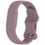 Cinturino per orologio in silicone xDfind con fibbia a farfalla integrata in tinta unita., For Google Fitbit Air