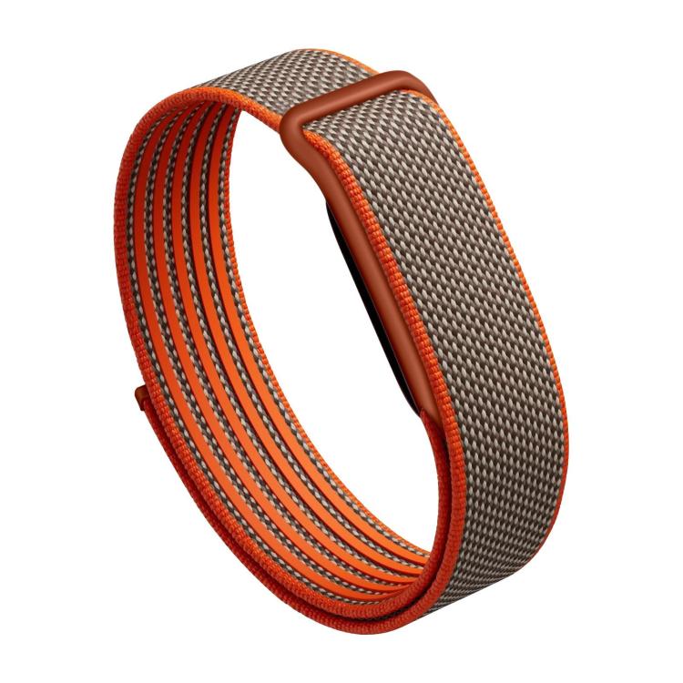 Cinturino per orologio xDfind in nylon intrecciato con chiusura a strappo., For Google Fitbit Air