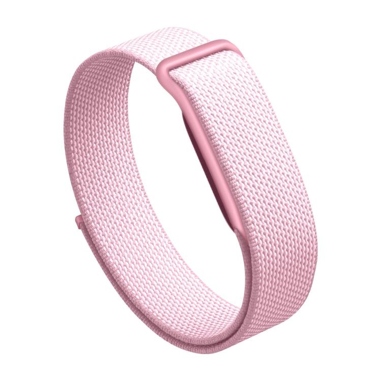 Cinturino per orologio xDfind in nylon intrecciato con chiusura a strappo., For Google Fitbit Air
