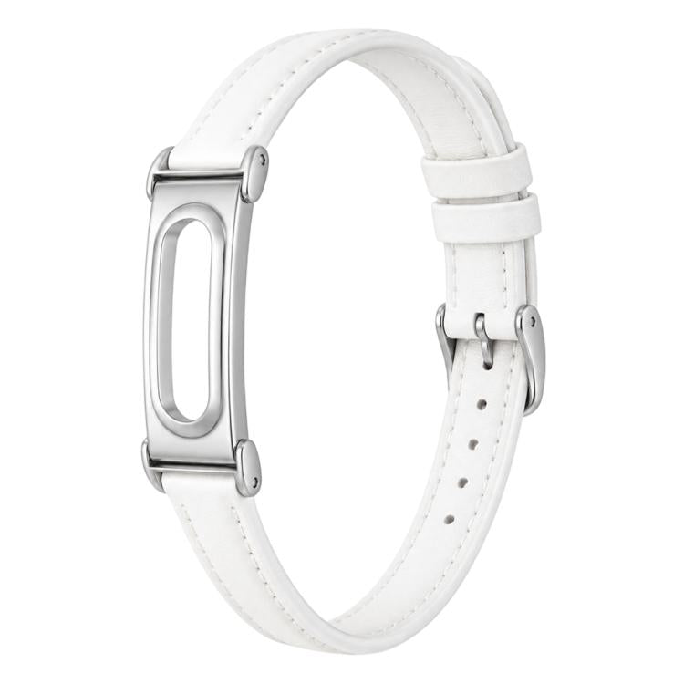 Cinturino per orologio da donna in pelle PU sottile con cassa in metallo integrata xDfind, For Google Fitbit Air
