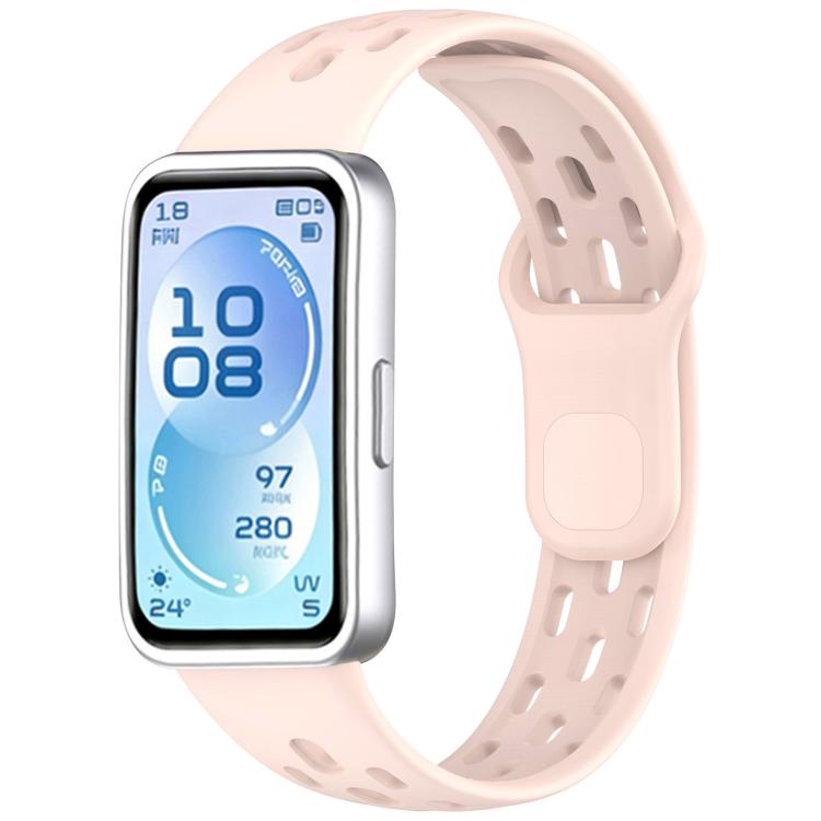 Cinturino per orologio in silicone traspirante a nido d'ape xDfind, For Huawei Band 11 Pro / 11 Pro NFC / 11