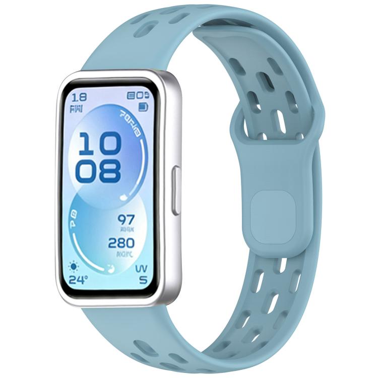 Cinturino per orologio in silicone traspirante a nido d'ape xDfind, For Huawei Band 11 Pro / 11 Pro NFC / 11