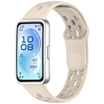 Cinturino per orologio in silicone traspirante a nido d'ape xDfind, For Huawei Band 11 Pro / 11 Pro NFC / 11